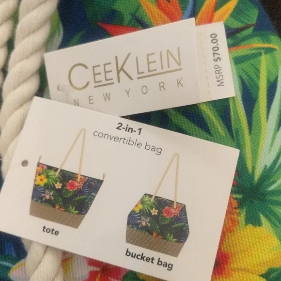Cee Klein tropical tote - Picture 14 of 17